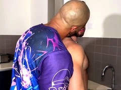 Jason Vario takes Nathan Brooks hard from behind