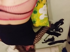 crossdresser whiped and fucked