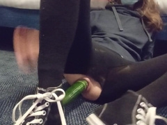 My Pumped Asshole Taking A Huge Cucumber!