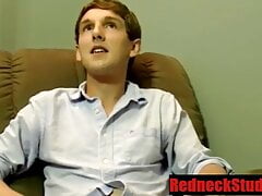 Straight Preppy College Dude serviced by a redneck daddy