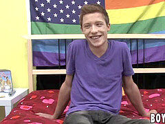 youthfull man demonstrates ass play while jacking his dick