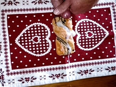 Cicci77 prepares breakfast with a sperm explosion!