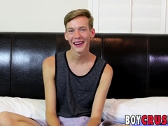 Young Twink In Nasty Twink Tyler Tells Us What He Likes Doing While Fucking