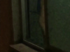 Neighbor caught cooking naked(clip slowed down)