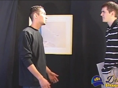 Caden Wynn and Jorden McKay pounce on ONeil for some threeway cock sucking