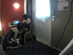 Docile Submissive Games with a TV CD666