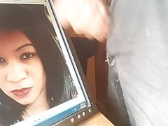Cute black girl cum tribute.
