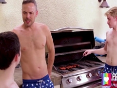 A Real Sausage Fest 8 Min - Zacc Andrews, Trent Summers And Dakota Lovell