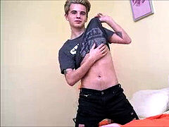 uncircumcised pecker Mihail Filyakov wanking Off