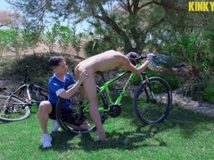 Railing your bike or your wood?