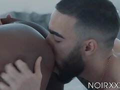 Black bottom Taye Scott ass fucked by inked hunk Papi Suave