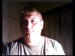 argentinian fat man wanking and cumming