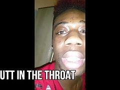NUTT IN THE THROAT