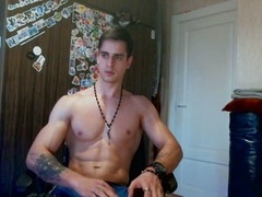 Athletic guys on webcam for some softcore fun