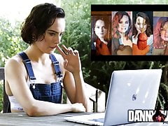 Daisy Ridley Cum Tribute Reaction