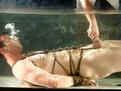Underwater anal bondage perversions in dirty experiments