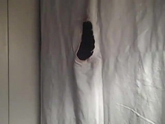 Amateur CD give str8 guy gloryhole pleasure5555