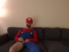 Mario Displaying Hefty Prick POINT OF VIEW