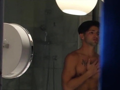 GayRoom Slow Motel Rubdown Gets Greasy With 2 Hairy Men