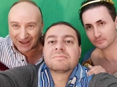 European stud Matteo Linux gets pumped and masturbates