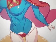 SoP Captain Marvel Massive Bukkake Cum Tributue