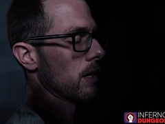 InfernoDungeon.com - Glory hole cock sucking leads to an intense fisting session