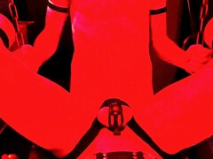 Slave in chastity fucked hard