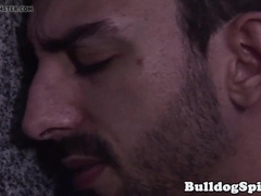 UK otter spunked after cockriding in the bar