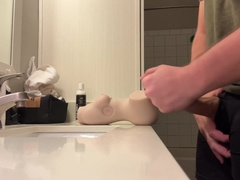 Messy Cum Fuck Before A Hot Steamy Shower