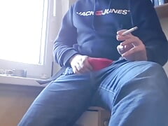 Smoking, pissing, spitting and cleaning with my tongue