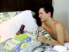 Older black gay fellow fuck younger white boy without a condom fellow Jessie Gets