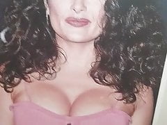 Salma Hayek Cum Tribute  ( Big tits )