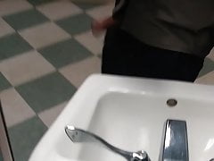 Latino soft uncut floppy dick at work