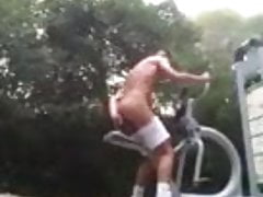 A nice gym machine