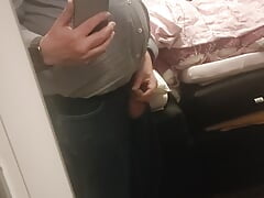 Wanking and vacuuming in clothes