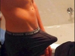 Amateur No condom: Monstrous-Cocked Str8 Stud Breeds Parent's Fuck hole