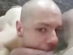Our main bitch sucking dads cock