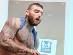 Tattooed Gloryhole Indoors - Tony D Angelo