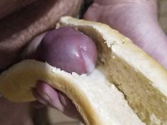 Dr. Edpink's order #7. Sperm filling in the cake.