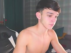 JF cute boy cums and takes a shower