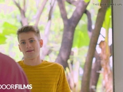 NextDoorFilms - Homoerotica Podcaster Lusts Over Torrid Worshipper