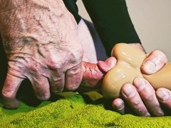 Big dick solo, men masturbating solo, fucking fleshlight