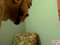 Horny dude Token sucking on Brians uncut and long dick