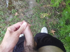 Nearly caught pissing and masturbating my rod in a public park... again
