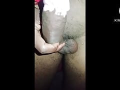 Big hard cock in home at real desi big penis