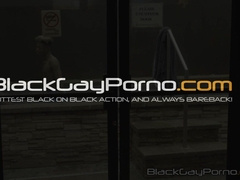 Hakunabad and Marcus Cooper strip down naked and splash together before breeding raw