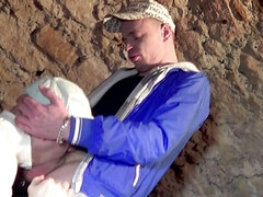 Slut fucked by straight bad boy bets friend of Malik