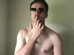 Ultra-Cute Guy Sneeze and Flexing