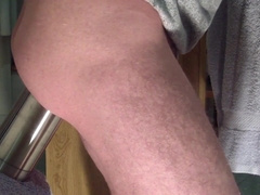 Hard Anal Workout with a Big Dildo - Gay Amateur Video