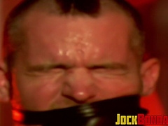 Bigg Pete and Dominik Mann are both tied in anguish with their nipples clipped